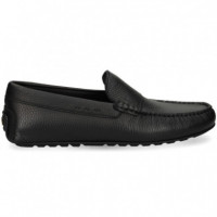 Conductor Liso Piel Negro  HUGO BOSS