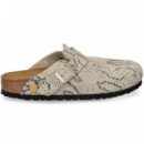 Zueco ante Piton Taupe  BIRKENSTOCK