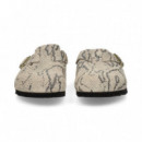 Zueco ante Piton Taupe  BIRKENSTOCK