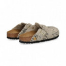 Zueco ante Piton Taupe  BIRKENSTOCK