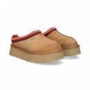 Zueco Plat. ante Cuero  UGG