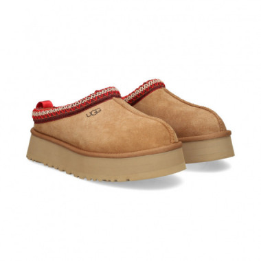Zueco Plat. ante Cuero  UGG