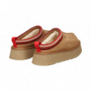 Zueco Plat. ante Cuero  UGG
