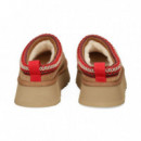 Zueco Plat. ante Cuero  UGG