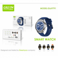 Smartwatch Inteligente GREEN LYCA 1.52 Pulgadas 360 Resolución 64 Mb 200 Mah Gris GL69791