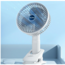 Ventilador de Escritorio M2 TEC F11 con Soporte para Teléfono, 10 Velocidades, Portátil, 1800 Mah (16094)
