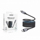 Cable Magnético ACCETEL Enrollable Usb-c a Usb-c 60W 1M CU2916 Negro