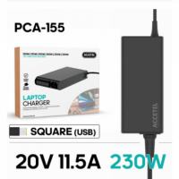 Cargador Portátil para Lenovo 20V 11.5A Square (usb) 230W PCA-155  ACCETEL