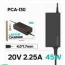Cargador Portátil ACCETEL para Lenovo 20V 2.25A 4.0*1.7MM 45W PCA-130