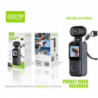 Cámara Mini Deportiva Greenlyca 1080P Full HD 1.5 Pulgadas 270 Grados Soporte Bicicleta GL70426  GREEN LYCA