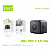 Cámara Mini de Seguridad Inalámbrica Wifi Greenlyca 1080P 150MAH 360 Grados GL70979  GREEN LYCA