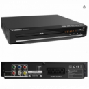 Reproductor DVD SUNSTECH Compacto USB Multiformato Control Parental Mando Distancia Negro DVPMH225