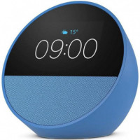 Altavoz Inteligente AMAZON Echo Spot 2024 con Alexa y Pantalla, Azul