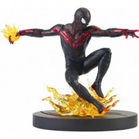 Figura Miles Morales Spiderman PS5 18 Cm Gallery Comic Marvel  DIAMOND SELECT TOYS