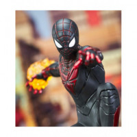 Figura Miles Morales Spiderman PS5 18 Cm Gallery Comic Marvel  DIAMOND SELECT TOYS
