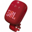 Altavoz Portátil JBL Wind 3S Bluetooth con Soporte para Manillar, Rojo