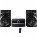 Microcadena PANASONIC SC-UX100E-K Hi-fi 300W con Cd, USB y BLUETOOTH