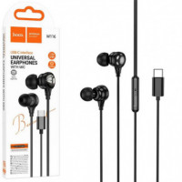 Auriculares Hoco M116 USB-C con Micrófono Negros