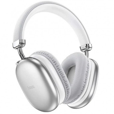 Auriculares Hoco W55 Plus Bluetooth con Cancelaci&oacute;n de Ruido (ANC) Plata