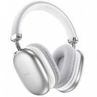 Auriculares Hoco W55 Plus Bluetooth con Cancelación de Ruido (ANC) Plata