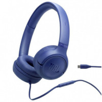 Auricular JBL Tune 530C con Cable USB-C Azul