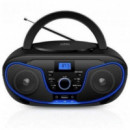 Radio CD Daewoo DW3012 con Bluetooth, USB y Ecualizador