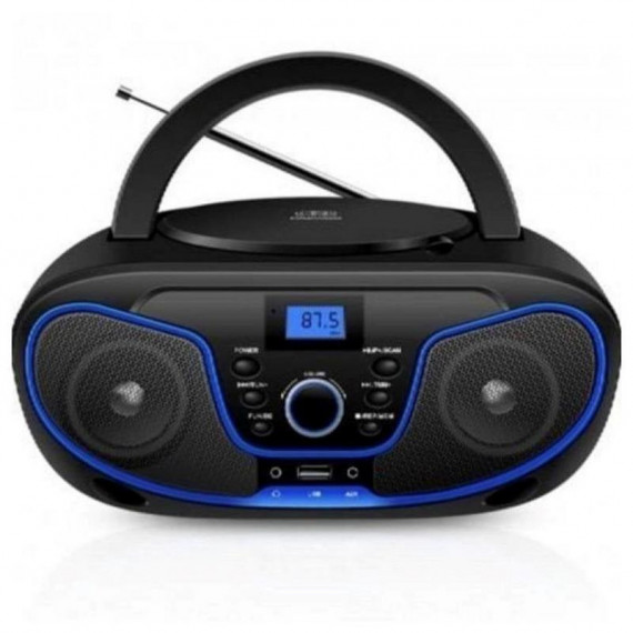 Radio CD Daewoo DW3012 con Bluetooth, USB y Ecualizador