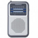 Radio Portátil Daewoo DW1008SL AM/FM Plateada