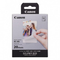 Papel Fotográfico CANON XC-20L para QX20 - Pack 20 Pegatinas