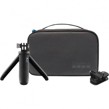 Gopro Kit de Viaje con Shorty + Clip Giratorio Magn&eacute;tico + Funda (AKTTR-002-VN)  GOPRO