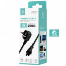 Cable de Alimentación IKREA WB1377 3 Pines PVC 2 Metros