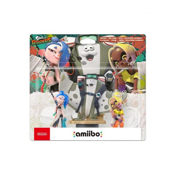 NINTENDO Amiibo Splatoon Raiders - Shiver, Big Man & Frye 3 en 1