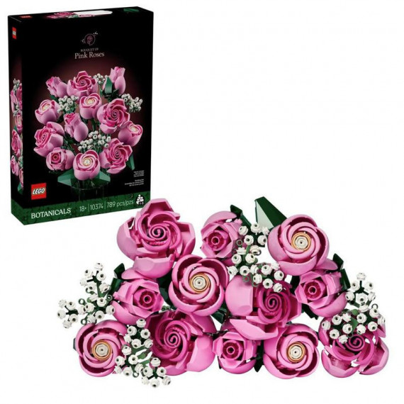 LEGO Ramo de Rosas Rosadas 10374