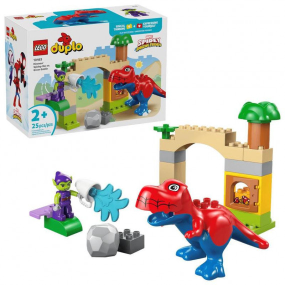 LEGO Duplo Marvel 10463 Dinosaurio Spidey-rex Vs. Duende Verde