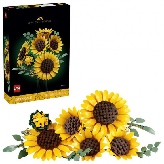 LEGO 11502 Ramo de Girasoles Botanicals para Adultos