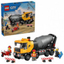 LEGO City 60478 Hormigonera con Minifiguras y Accesorios