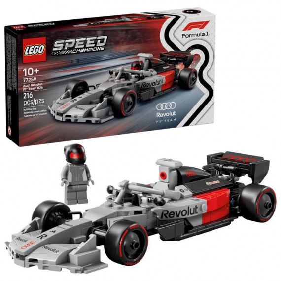 LEGO Speed Champions 77259 Audi Revolut F1 Team R26 Coche de Carreras