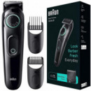 Recortadora de Barba y Corporal BRAUN BT3411 Recargable con 40 Ajustes