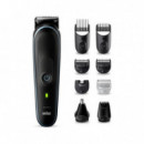 Recortadora BRAUN MGK5411 Kit 9 en 1 Recargable Wet & Dry