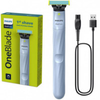 PHILIPS Oneblade 1ST Shave QP1324/20 Afeitadora Eléctrica para Cara