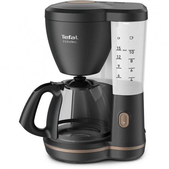 Cafetera de Filtro TEFAL Includeo CM533811, 1000W, 15 Tazas