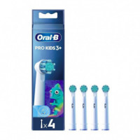 Cabezales de Recambio BRAUN Oral-b Kids Chameleon 4 Unidades (EB10S-4)