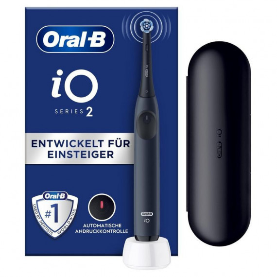 Cepillo de Dientes Eléctrico BRAUN Oral-b Io Serie 2 Night Black con Estuche (IOS2.1B9.2K)