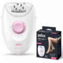 Depiladora Eléctrica BRAUN Silk-épil 1 SE1176 de 20 Pinzas