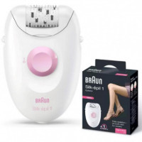 Depiladora Eléctrica BRAUN Silk-épil 1 SE1176 de 20 Pinzas