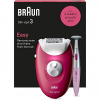Depiladora BRAUN Silk-épil Serie 3 SE3-202 con Cable Smartlight