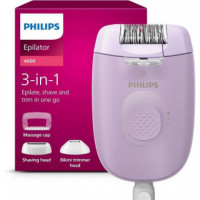 Depiladora PHILIPS BRE257/00 Serie 4000 para Cuerpo y Bikini