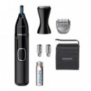 PHILIPS NT5650/16 Depilador Nasal, Oídos y Cejas Negro