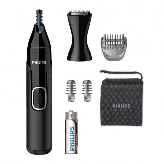 PHILIPS NT5650/16 Depilador Nasal, Oídos y Cejas Negro