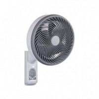 Ventilador de Pared DAEWOO DW9011 Alta Velocidad 80W 25CM con Mando